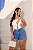 SHORT JEANS 100% ALGODÃO SLIM - Imagem 4
