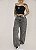 CALÇA JEANS WID LEGG DESTROYD COM STRASS DE BRILHO - Imagem 1