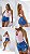 SHORT JEANS 100% ALGODÃO * GRADE QUEBRADA * - Imagem 1