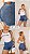 SHORT JEANS COM LYCRA * GRADE QUEBRADA * - Imagem 1
