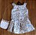 Vestido Infantil com Bolsa - Imagem 1