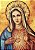 Ícone Imaculado Coração de Maria 1 - Imagem 1