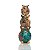 Enfeite Decorativo Estatueta Coruja Decoração Casa Sala - Imagem 1