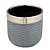Vaso Decorativo Rustico Casa Azul Moderno Mesa Sala Luxo - Imagem 1