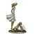 Escultura Decorativa Mulher Menino e Pet Sala Casa Mesa - Imagem 1
