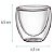 Conjunto 4 Copo Café Parede Dupla Borossilicato 90 ml - Imagem 3