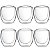 Conjunto 6 UN Copo Café Parede Dupla Borossilicato 90 ml - Imagem 1