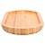 3 Bandeja Oval Bambu Travessa Gamela 24 x 13 cm Petisqueira - Imagem 7