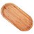 2 Bandeja Oval Bambu Travessa Gamela 45 x 17 cm Petisqueira - Imagem 8