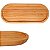 2 Bandeja Oval Bambu Travessa Gamela 45 x 17 cm Petisqueira - Imagem 9