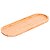 2 Bandeja Oval Bambu Travessa Gamela 45 x 17 cm Petisqueira - Imagem 4