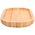 2 Bandeja Oval Bambu Travessa Gamela 45 x 17 cm Petisqueira - Imagem 6