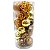 24 Enfeites Bola Dourada Lisa Mini Pinha Arvore Natal  6 CM - Imagem 1