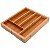 Porta Talheres Bambu Extensível Organizador Gaveta Divisória - Imagem 6