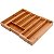 Porta Talheres Bambu Extensível Organizador Gaveta Divisória - Imagem 1