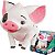 Boneco Porquinho Puá + Galo Hei Hei Moana Disney Original - Imagem 8