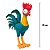 Boneco Galo Hei Hei Brinquedo Com Som Moana Disney Original - Imagem 4