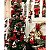 Arvore de Natal 2,10 M 750 Galhos Slim Luxo Verde Premium - Imagem 8