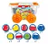 Brinquedo Educativo Carrinho De Puxar Bloco Didatico Montar - Imagem 2