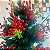 12 Enfeite De Natal Decoração Haste Azevinho Galho Vermelho - Imagem 6