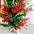 12 Enfeite De Natal Decoração Haste Azevinho Galho Vermelho - Imagem 5