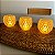 3 Porta Vela LED Pequeno Decorativo Para Mesa Posta e Festas - Imagem 3