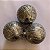 9 Bola Prata Glitter Árvore de Natal 8 CM Prateada Luxo - Imagem 9