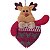 15 Enfeite Árvore Natal Papai Noel Pendente Decoração Feltro - Imagem 3