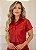 Camisa Radassa com Bolsos em Couro Sintético Premium - Imagem 1