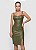 Vestido Tubinho Lorena em Couro Sintético Premium - Imagem 2