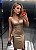 Vestido Tubinho Lorena em Couro Sintético Premium - Imagem 4