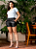 Shorts Rhara em PU Sintético - Imagem 4
