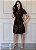 Vestido Chemise Dora em Couro Sintético Premium - Imagem 8