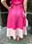 Conjunto Um Ombro e Saia Clochard Bicolor - Imagem 4