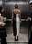 Vestido Bruna Bicolor Alcinha em Couro Sintético Premium - Imagem 3