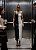 Vestido Bruna Bicolor Alcinha em Couro Sintético Premium - Imagem 2
