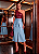 Conjunto Regata Um Ombro e Saia Clochard Radassa Duo Colour em Couro Sintético Premium - Imagem 3