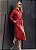 Conjunto Camisa Antonia e Saia Midi Fabiana em Couro Sintético Premium - Imagem 4
