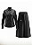 Conjunto Camisa Antonia e Saia Midi Fabiana em Couro Sintético Premium - Imagem 8
