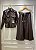 Conjunto Camisa Antonia e Saia Midi Fabiana em Couro Sintético Premium - Imagem 7