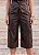 Shorts Cargo em Couro Sintético Premium - Imagem 3