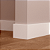 RODAPE POLIESTIRENO RUFFINO BRANCO 10CM LISO SLIM 10MM - 2,40M - Imagem 4