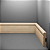 RODAPE EUCAFLOOR MDF 7CM ESTILO 17 - 2,40M - Imagem 1