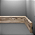 RODAPE EUCAFLOOR MDF 7CM ESTILO 23 - 2,40M - Imagem 1