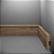 RODAPE EUCAFLOOR MDF 7CM ESTILO 22 - 2,40M - Imagem 1