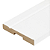 RODAPE EUCAFLOOR MDF 10CM FRISADO ESTILO BRANCO MAX - 2,40M - Imagem 5