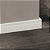 RODAPE POLIESTIRENO RUFFINO BRANCO 7CM FRISADO 15MM - 2,40M - Imagem 3