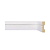 RODAPE MOLDUFAMA MDF 5CM BRANCO FRISADO RD - 2,40M - Imagem 1