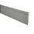 RODAPE POLIESTIRENO FINOTTATO CINZA 10CM FRISADO 15MM - 2,40M - Imagem 1