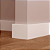 RODAPE POLIESTIRENO FINOTTATO BRANCO 10CM LISO 15MM - 2,40M - Imagem 4